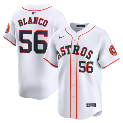 Ronel Blanco Houston Astros 2024-2025 Home Team White Jersey