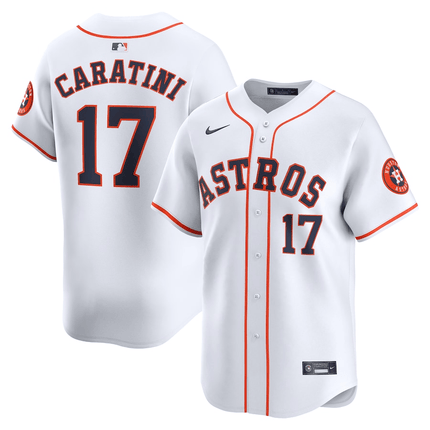 Victor Caratini Houston Astros 2024-2025 Home Team White Jersey