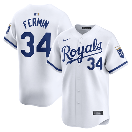 Freddy Fermin Kansas City Royals 2024-2025 Home Limited White Jersey