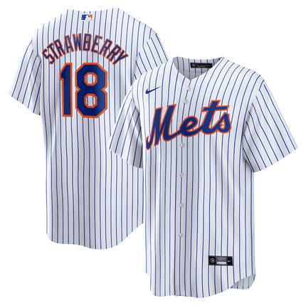 Darryl Strawberry New York Mets 2024-2025 Home Player White Jersey