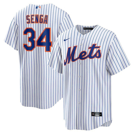 Kodai Senga New York Mets 2024-2025 Home Player White Jersey