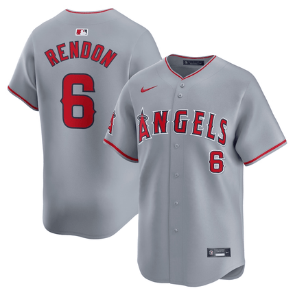 Anthony Rendon Los Angeles Angels 2024-2025 Away Limited Gray Jersey