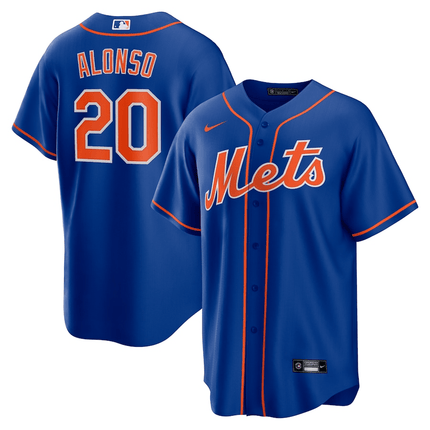 Pete Alonso New York Mets 2024-2025 Alternate Royal Jersey