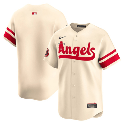 Los Angeles Angels 2024-2025 City Connect Limited Cream Jersey