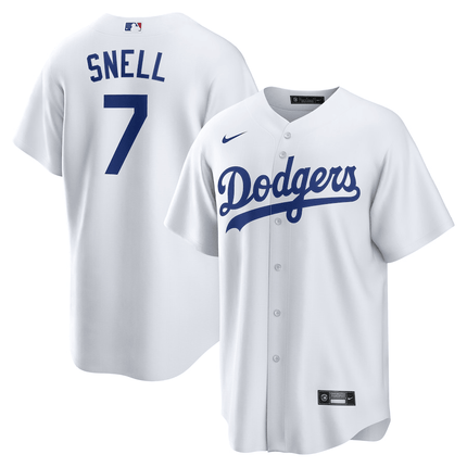 Blake Snell Los Angeles Dodgers 2024-2025 Home White Jersey