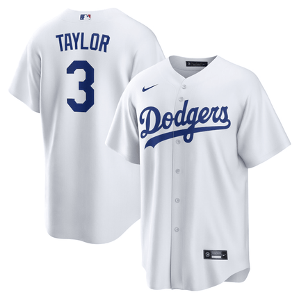 Chris Taylor Los Angeles Dodgers 2024-2025 Home White Jersey
