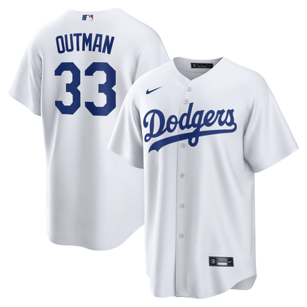 James Outman Los Angeles Dodgers 2024-2025 Home White Jersey