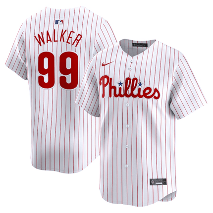 Taijuan Walker Philadelphia Phillies 2024-2025 Home Player Name White Jersey
