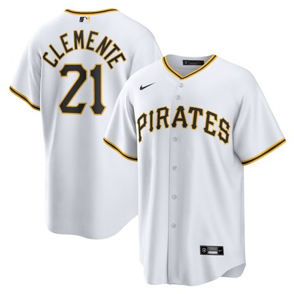 Roberto Clemente Pittsburgh Pirates 2024-2025 Home Limited Player White Jersey