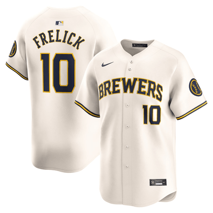 Sal Frelick Milwaukee Brewers 2024-2025 Home Limited Cream Jersey