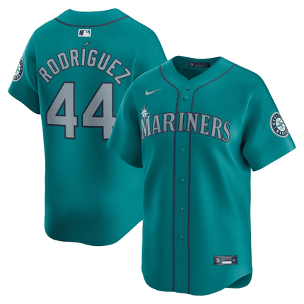 Julio Rodríguez Seattle Mariners 2024-2025 Alternate Limited Player Aqua Jersey