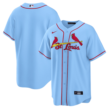 St. Louis Cardinals 2024-2025 Alternate Team Light Blue Jersey