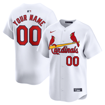 Custom St. Louis Cardinals 2024-2025 Home Player White Jersey