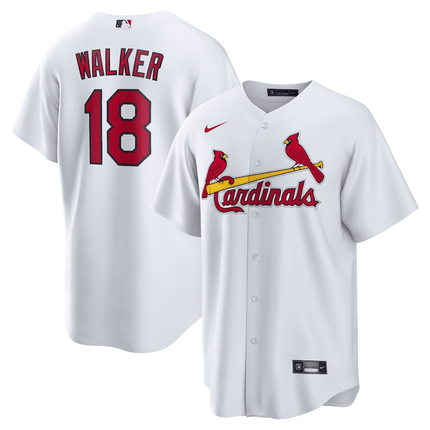 Jordan Walker St. Louis Cardinals 2024-2025 Home Player White Jersey