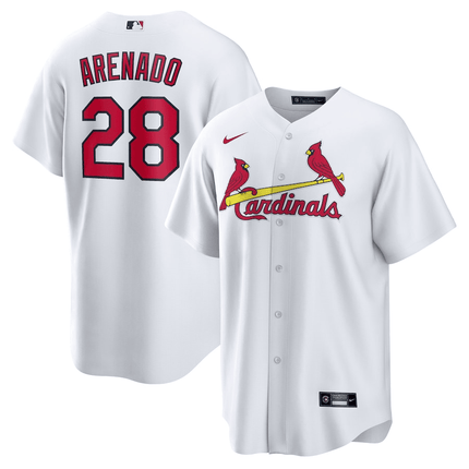Nolan Arenado St. Louis Cardinals 2024-2025 Home Player White Jersey
