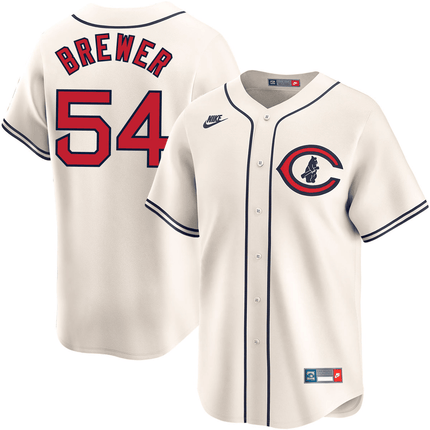 Colten Brewer Chicago Cubs 2024-2025 Field of Dreams Limited Cream Jersey