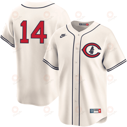 Ernie Banks Chicago Cubs 2024-2025 Field of Dreams Limited Cream Jersey