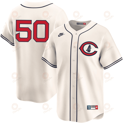 Jameson Taillon Chicago Cubs 2024-2025 Field of Dreams Limited Cream Jersey