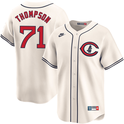 Keegan Thompson Chicago Cubs 2024-2025 Field of Dreams Limited Cream Jersey