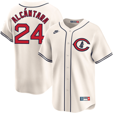 Kevin Alcantara Chicago Cubs 2024-2025 Field of Dreams Limited Cream Jersey