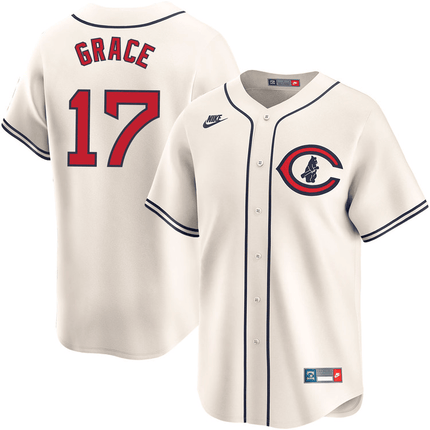 Mark Grace Chicago Cubs 2024-2025 Field of Dreams Limited Cream Jersey
