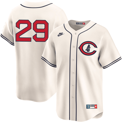 Michael Busch Chicago Cubs 2024-2025 Field of Dreams Limited Cream Jersey