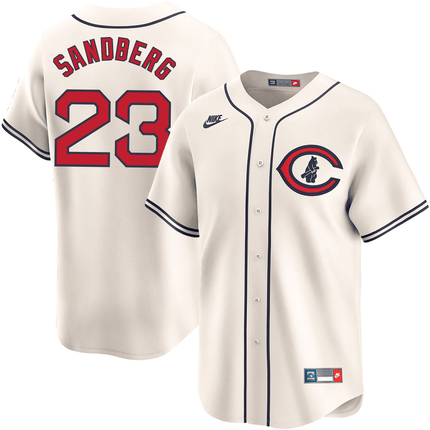 Ryne Sandberg Chicago Cubs 2024-2025 Field of Dreams Limited Cream Jersey