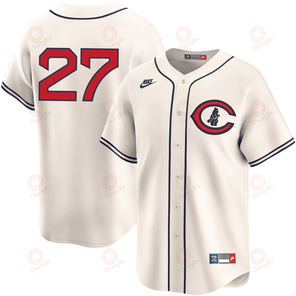 Seiya Suzuki Chicago Cubs 2024-2025 Field of Dreams Limited Cream Jersey