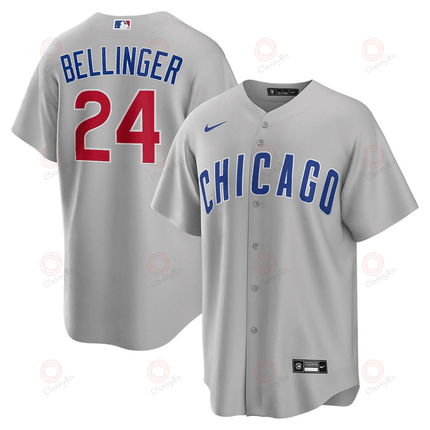 Cody Bellinger Chicago Cubs 2024-2025 Road Gray Jersey