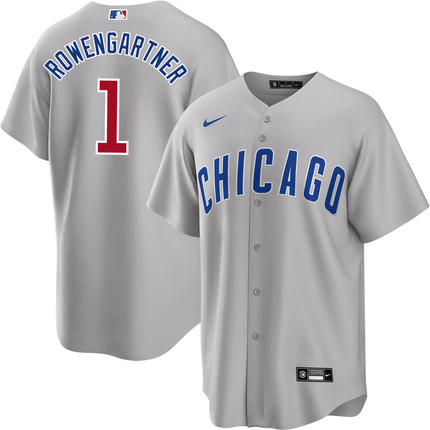 Henry Rowengartner Chicago Cubs 2024-2025 Road Gray Jersey