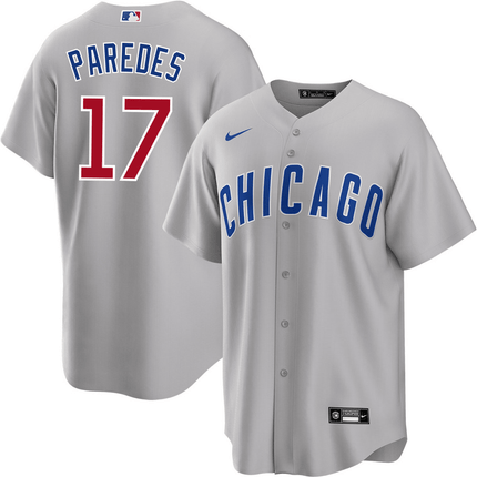 Isaac Paredes Chicago Cubs 2024-2025 Road Gray Jersey