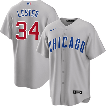 Kerry Wood Chicago Cubs 2024-2025 Road Gray Jersey