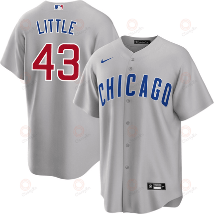 Luke Little Chicago Cubs 2024-2025 Road Gray Jersey