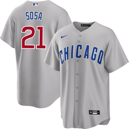 Sammy Sosa Chicago Cubs 2024-2025 Road Gray Jersey