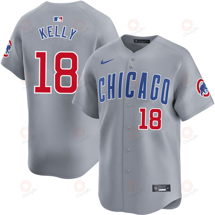 Carson Kelly Chicago Cubs 2024-2025 Road Limited Gray Jersey