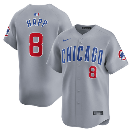 Ian Happ Chicago Cubs 2024-2025 Road Limited Gray Jersey