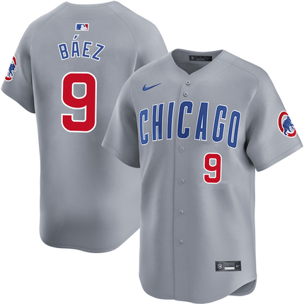 Javier Baez Chicago Cubs 2024-2025 Road Limited Gray Jersey