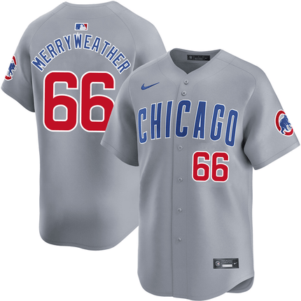 Julian Merryweather Chicago Cubs 2024-2025 Road Limited Gray Jersey