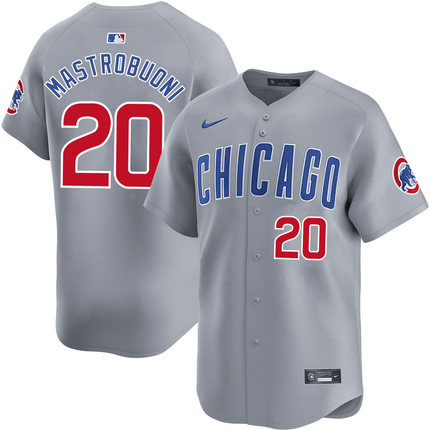 Miles Mastrobuoni Chicago Cubs 2024-2025 Road Limited Gray Jersey