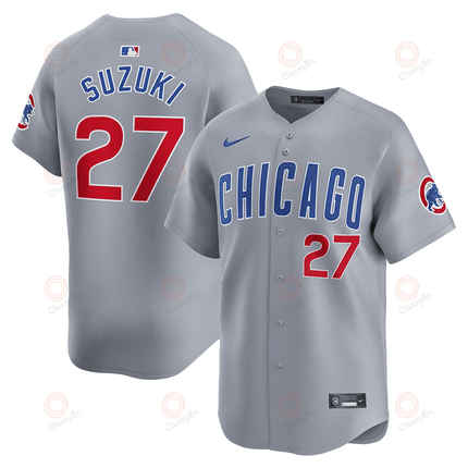 Seiya Suzuki Chicago Cubs 2024-2025 Road Limited Gray Jersey