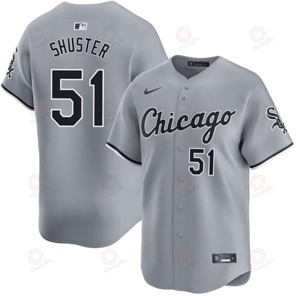 Jared Shuster Chicago White Sox 2024-2025 Road Limited Gray Jersey