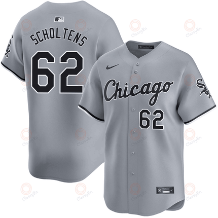 Jesse Scholtens Chicago White Sox 2024-2025 Road Limited Gray Jersey