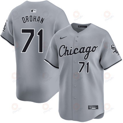 Shane Drohan Chicago White Sox 2024-2025 Road Limited Gray Jersey