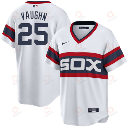 Andrew Vaughn Chicago White Sox 2024-2025 White Alternate White Jersey