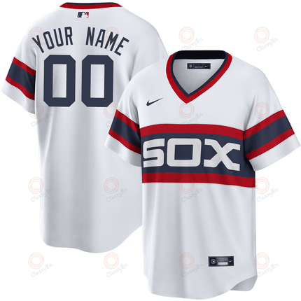 Custom Chicago White Sox 2024-2025 White Alternate White Jersey