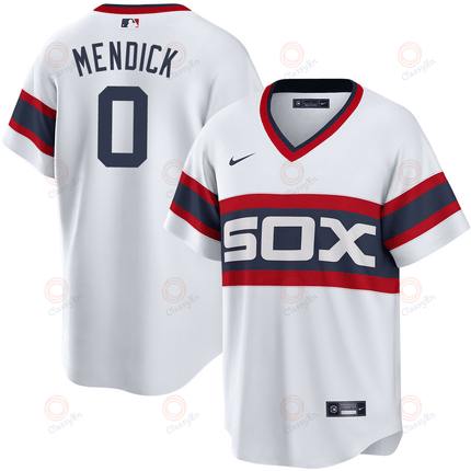Danny Mendick Chicago White Sox 2024-2025 White Alternate White Jersey
