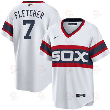 Dominic Fletcher Chicago White Sox 2024-2025 White Alternate White Jersey
