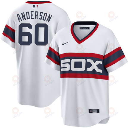 Justin Anderson Chicago White Sox 2024-2025 White Alternate White Jersey