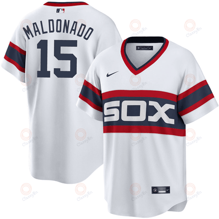 Martín Maldonado Chicago White Sox 2024-2025 White Alternate White Jersey