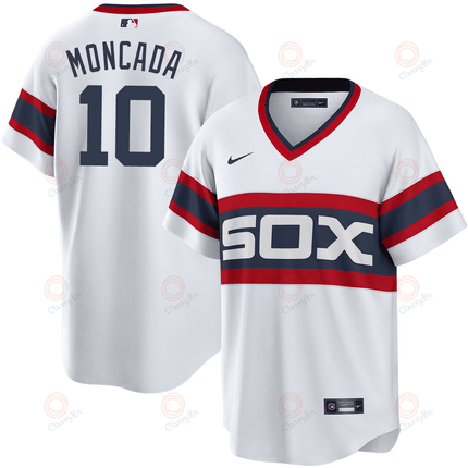 Yoan Moncada Chicago White Sox 2024-2025 White Alternate White Jersey